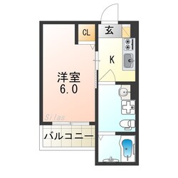 CRASTINE住吉大社の物件間取画像